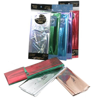 Tissue Paper Silver Mylar (100 Count)
