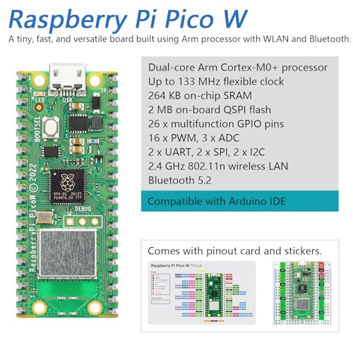 Super Starter Kit for Raspberry Pi Pico W