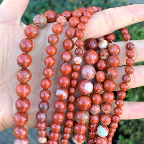 90pcs Adabele Natural Red River Jasper Gemstone 4mm (93 Count)
