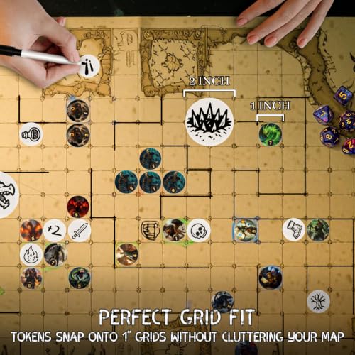 RPG Dry Erase Token Set (192 Count)