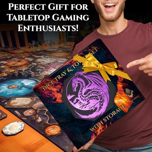 All-in-One Game Roamer - Dice Tray & Tower for DND and RPG