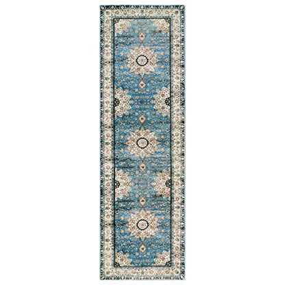 Felice Oriental Floral Medallion Runner Rug