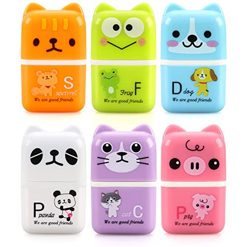 Tamaki 6 Pack Erasers for Kids (6 Count)