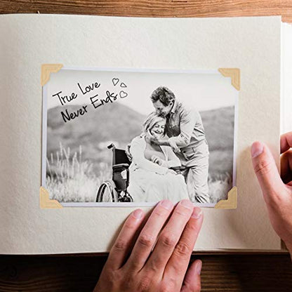 12 Sheets Photo Corner Stickers