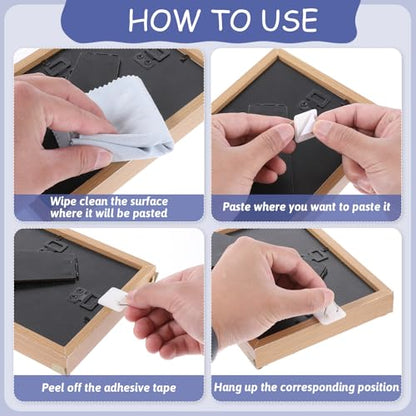 15PCS Adhesive Picture Hanger