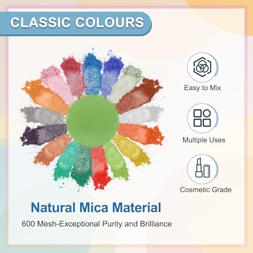 10g 0.35oz Cosmetic Grade Mica Powder
