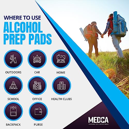 Alcohol Prep Pads (200 Count)