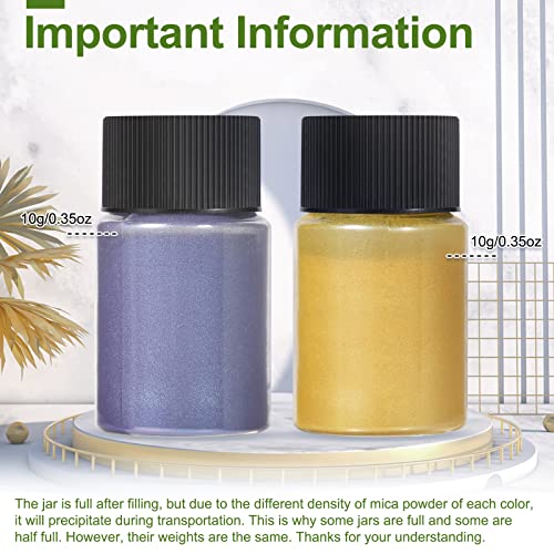 Mica Powder 36 Colors