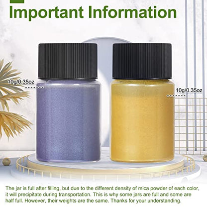Mica Powder 36 Colors
