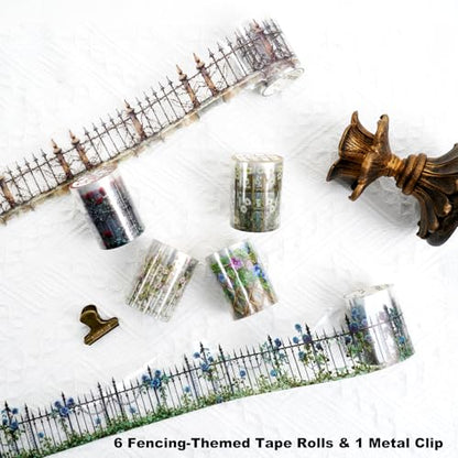 Fencing Border PET Tape Set (6 Count)