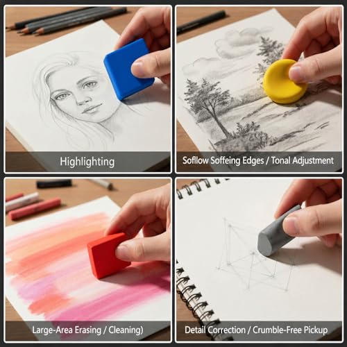 24 Pack Kneaded Erasers