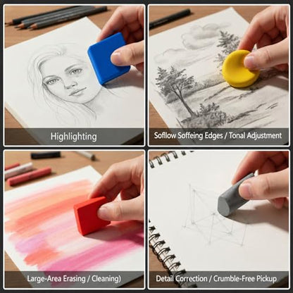 24 Pack Kneaded Erasers