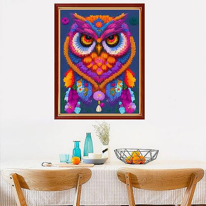Stamped Cross Stitch Kits Full Range of Embroidery Patterns Starter Kits for Beginners Adult DIY Cross Stitches Needlepoint Kits 11CT