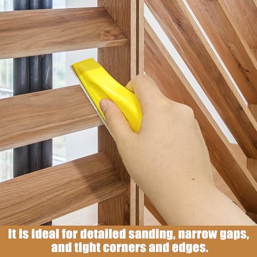 Mini Detail Sander for Wood (50 Count)