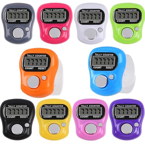 Tally Counter Electronic Finger Counter Digtal Clicker Counter 10pc