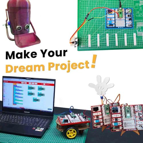 Raspberry Pi Pico W Starter Kit with 12 Detachable Sensors and Extensive Learning Guide