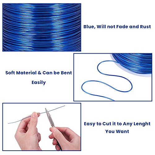 20 Gauge 770FT Aluminum Wire Anodized Jewelry Craft Making Beading Floral Colored Aluminum Craft Wire for Gem Wrapping