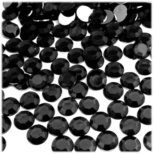 144pc Loose Flatback Acrylic Rhinestones Round 10mm (144 Count)