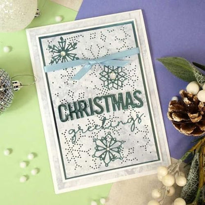 Metal Cutting Dies DIY Merry Christams Embossing Stencil Template Scrapbooking Card Making Mold Photo Album Arts Crafts Tools