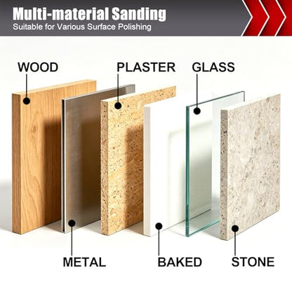 16 Pack Wet Dry Sand Paper Assortment