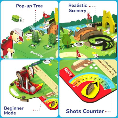 DIY Mini Golf STEM Kit for Kids 6
