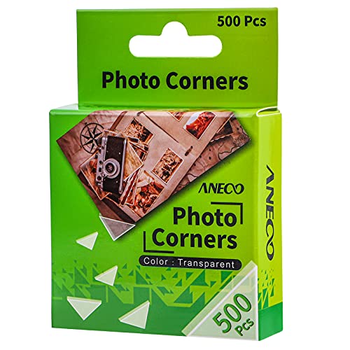 Transparent Photo Corners Clear Picture Mounting Corner Stickers for DIY Album