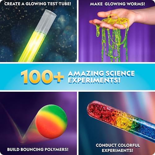 National Geographic Amazing Chemistry Set with 100+ Experiments Ages 8
