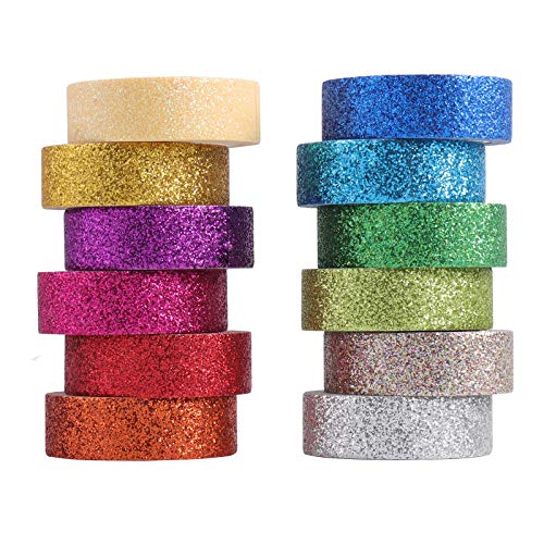 DIY Glitter Washi Tape Set (118 Foot)