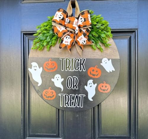 Halloween Stencils for Painting on Wood 12" Round Halloween Stencils (9 Count)