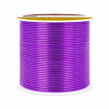 18 Gauge Purple Anodized Aluminum Craft Wire (100 Foot)