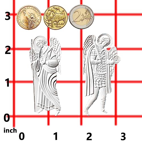 Art Molds for Polyclay Air Dry Clay Plaster (2 Count)