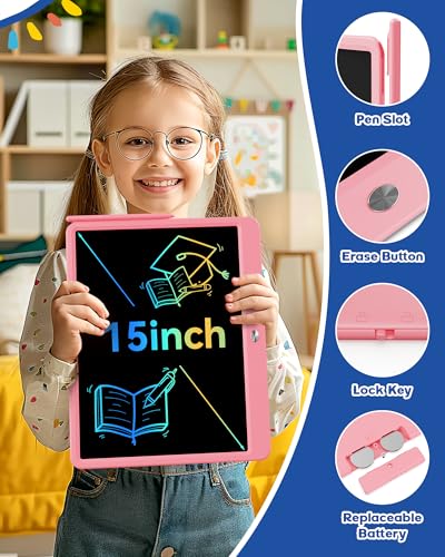 15 Inch LCD Writing Tablet for 3 Year Olds