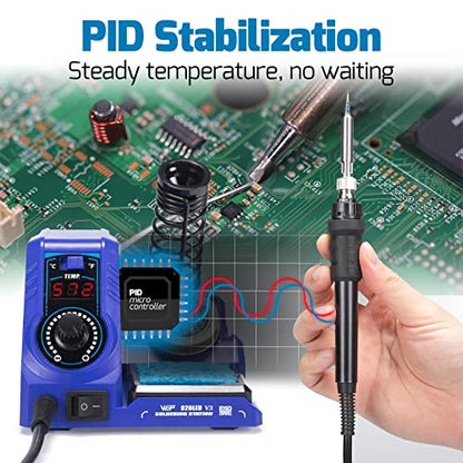 926LED V3 Soldering Station 130W MAX Soldering Iron Kit with Solder Wire