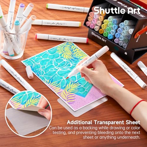 Pastel Alcohol Markers Brush tip (51 Count)