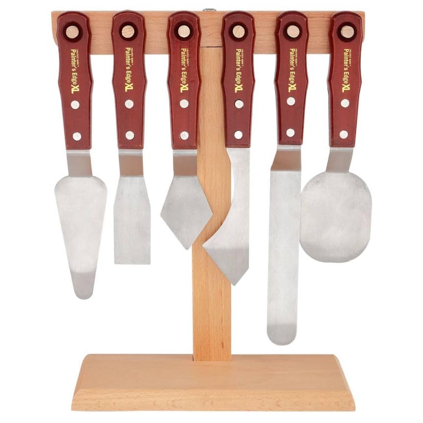 Stainless Steel Palette Knife Painting Tools (6 Count)