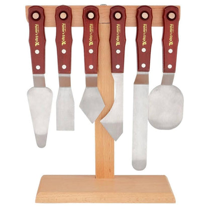 Stainless Steel Palette Knife Painting Tools (6 Count)