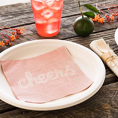Pink Paper Luncheon Napkin (20 Count)