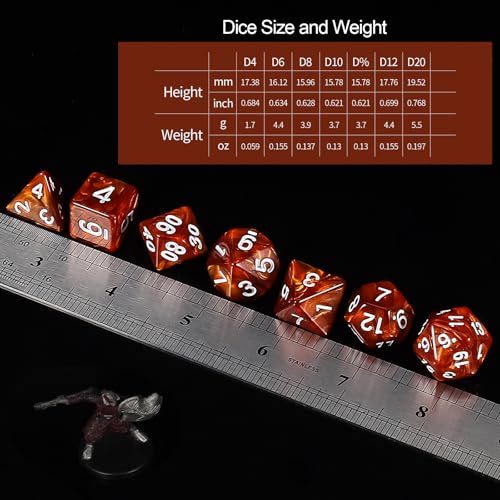 30 Sets Polyhedral Dice (210 Count)