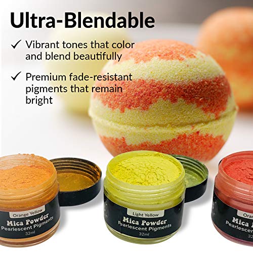 Mica Powder Pigment Powder for Epoxy Resin (25.9692 Fl Oz)