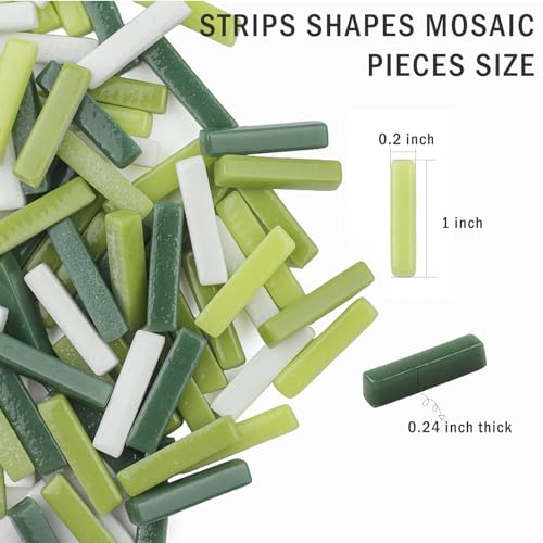 Mosaic Tiles for Crafts Bulk (7.05 Ounce)