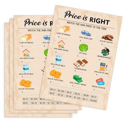 80th Birthday Party Games (31 Count)