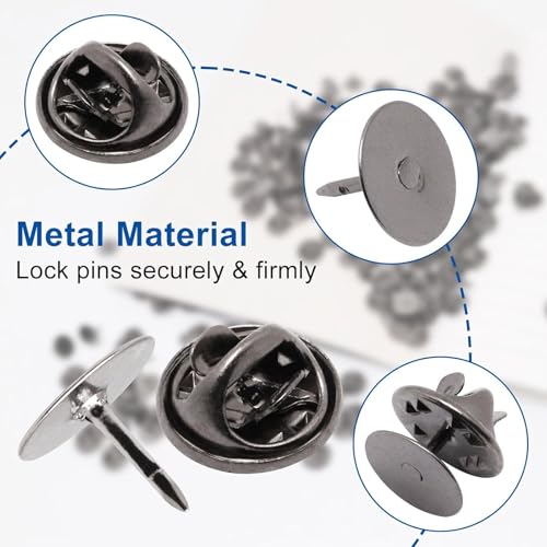 150 Sets Butterfly Clutch Pin Backs