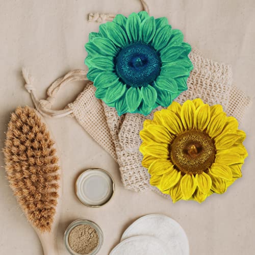 2PCS Large Sunflower Silicone Molds