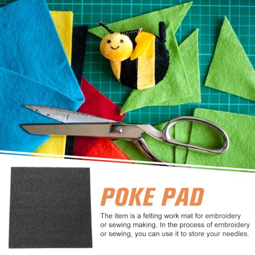 Wool Felting Foam Cushion Set 7.87 X 7.75 X 2.08 in Foam Pads for Needle Felting DIY Craft Work Surface for Wool Yarn Non