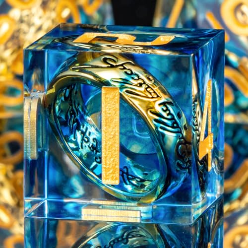 Magic Lord Rings DND Dice Set with Box