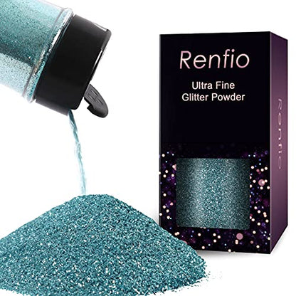 Ultra Fine Glitter Powder Metallic Resin Glitter 2.11 Oz