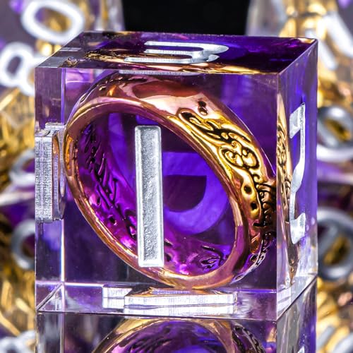 Magic Lord Rings DND Dice Set with Box