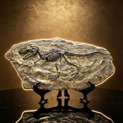 Resin Tyrannosaurus Rex Dinosaur Fossil Statue Model Simulated Skeleton Home Office Display Decorative Craft Box Decoration