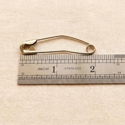 Curved Safety Pins (50 Count)