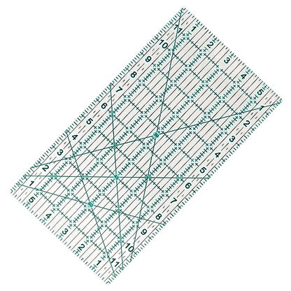 Quilting Ruler 6” x 12” Sewing Acrylic Ruler Anti
